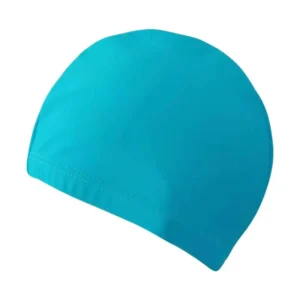 Bonnet de bain piscine, uni, turquoise