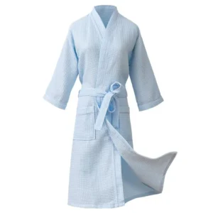 Peignoir de bain femme, du L au XXL, bleu