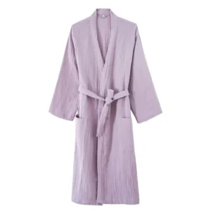 Peignoir de bain femme, du M au XXL, violet