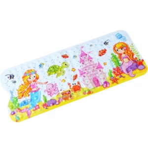 Tapis de bain bébé, 40x100 cm, thème coloré, modèle 3