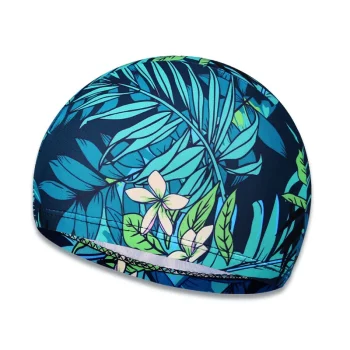 Bonnet de bain piscine, cheveux longs, thèmes colorés, modèle 2