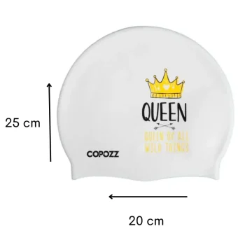 Bonnet de bain piscine, cheveux, silicone, dimensions