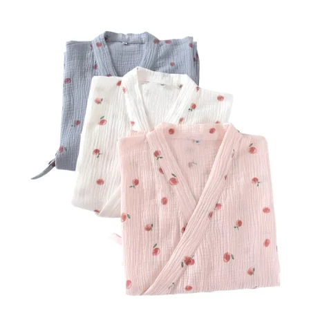 Peignoir de bain femme, M ou L, bleu, rose ou blanc Peignoir de bain femme, M ou L, bleu, rose ou blanc