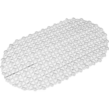 Tapis de bain antidérapant, 26x37 cm, blanc